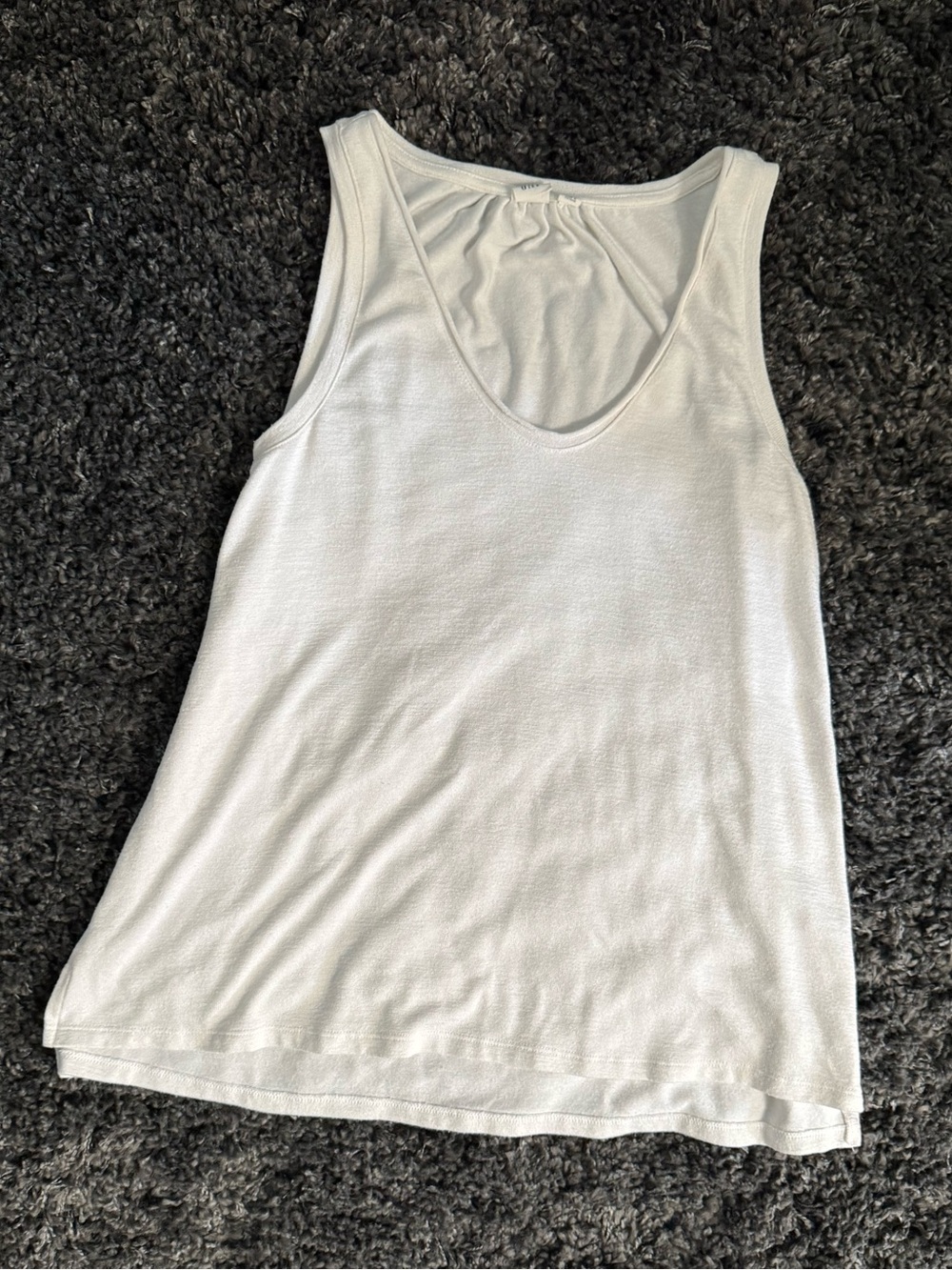 Gap Soft Spun White Tank- Size Medium